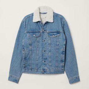H&M Jackets & Coats - H&M Denim Sherpa lined H&M Jackets & Coats - H&M Denim Sherpa lined